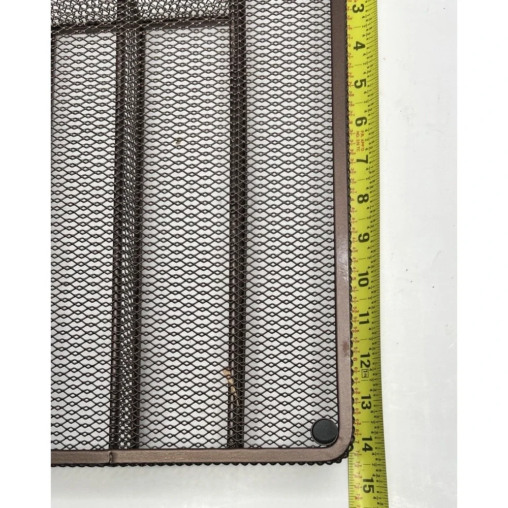 Tray for Drawer, Flatware Organizer,‎ Metal Drawer Bronze Color, Metal 5-Comp